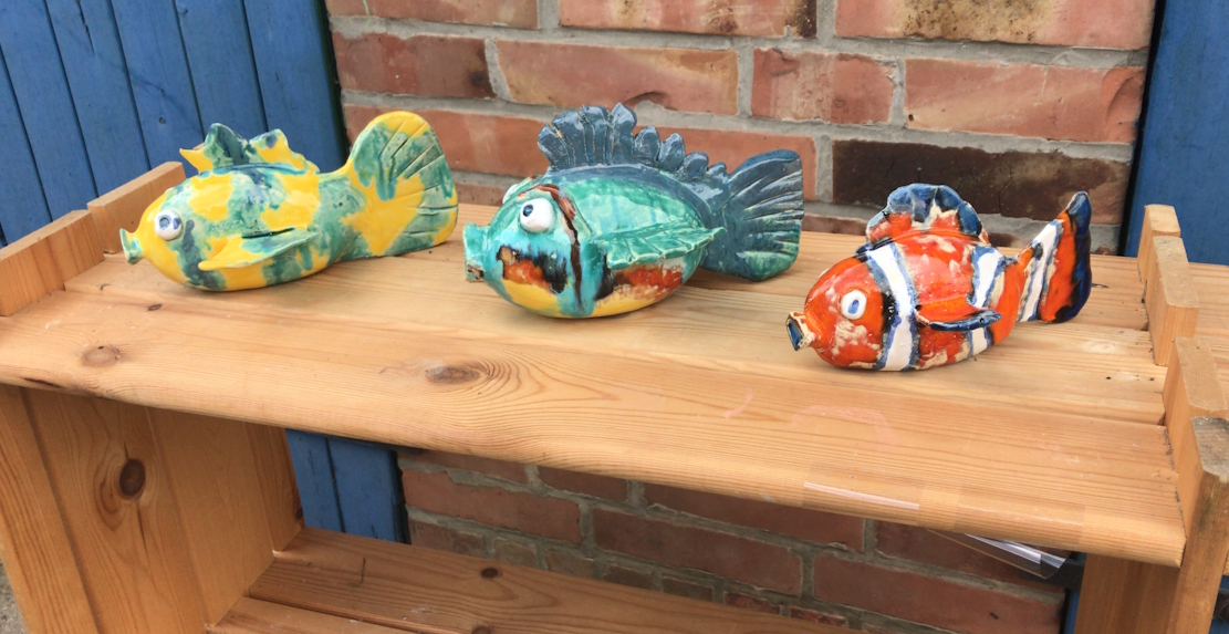 Handgefertigte Keramikfigur als individuelles Unikat