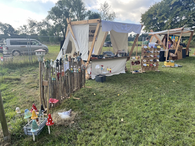 Stand aufgebaut